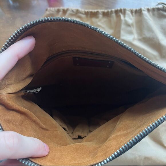 Patricia Nash Valerie Turquoise leather Clutch - Picture 5 of 7